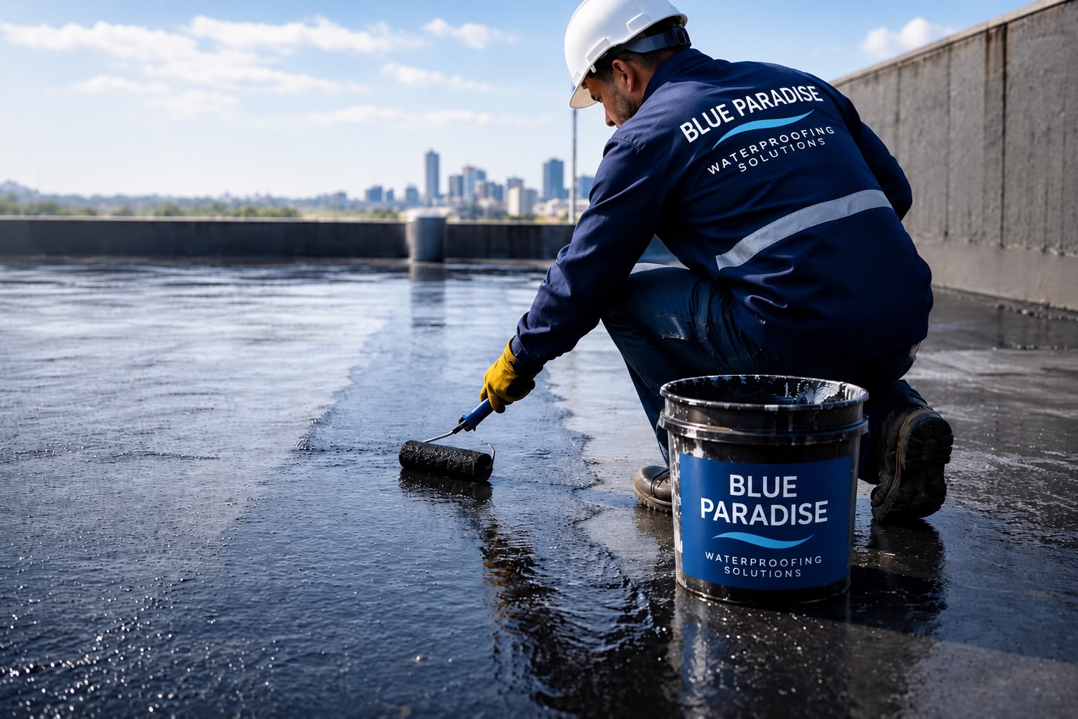 Blue Paradise Enterprises waterproofing work